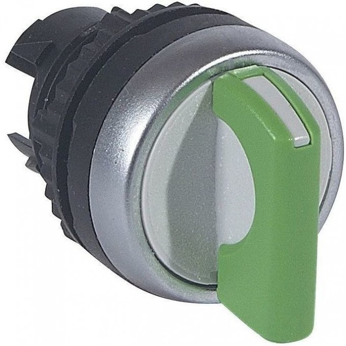 Головка тумблера LEGRAND OSMOZ с рукояткой 3п зеленая 45 градусов 023922
