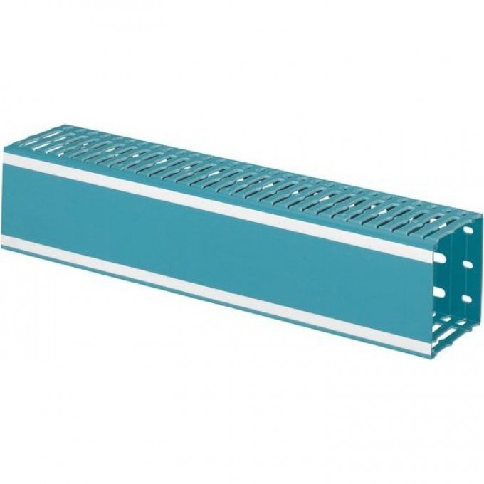 Кабель-канал перфорированный LEGRAND Lina 25 60x60мм, синий 36212