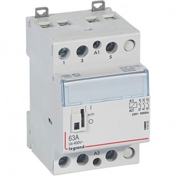 Контактор LEGRAND CX3 230В 3НО 63А/3п с ручкой управления Контактор LEGRAND CX3 230В 3НО 63А/3п с ручкой управления