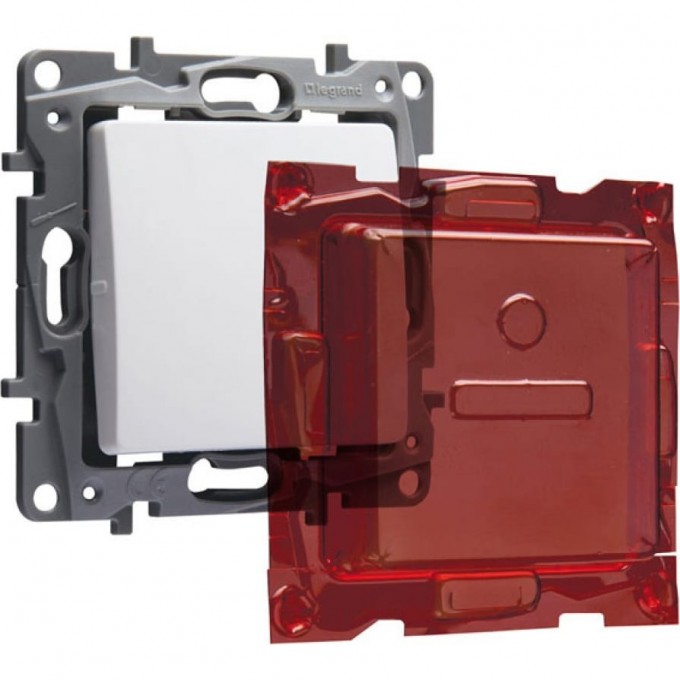 Крышка защитная LEGRAND Etika красный 665098