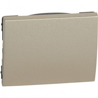 Лицевая панель LEGRAND Galea Life одинарная, титан Лицевая панель LEGRAND Galea Life одинарная, титан