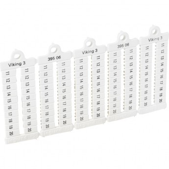 Маркировка пластиковая LEGRAND Viking, 5мм 11-20, горизонтальная