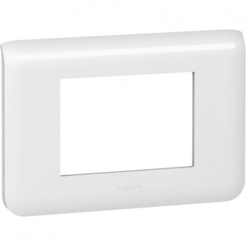 Рамка 3 модуля LEGRAND Mosaic, белая