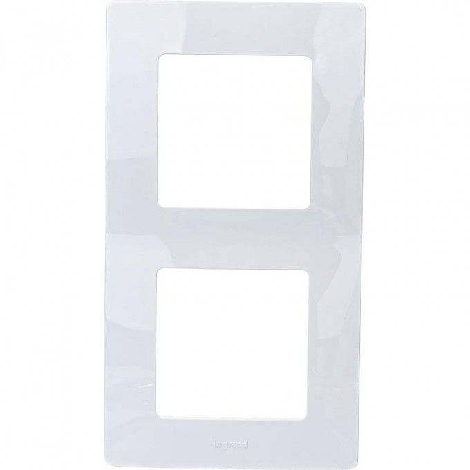 Рамка LEGRAND Etika 2 поста белый 672502