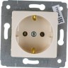 Розетка LEGRAND Cariva 2К+3 немецкий стандарт 16 А 250 В слоновая кость 773759