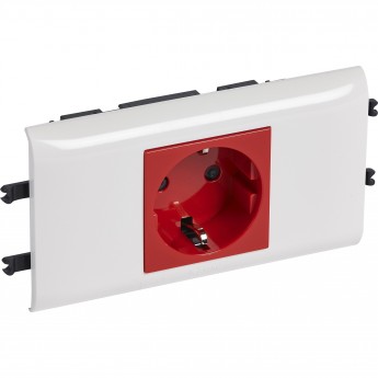 Розетка LEGRAND Mosaic DLP с суппортом для крышки 65мм нем. ст. 2К+З, с блокировкой Розетка LEGRAND Mosaic DLP с суппортом для крышки 65мм нем. ст. 2К+З, с блокировкой