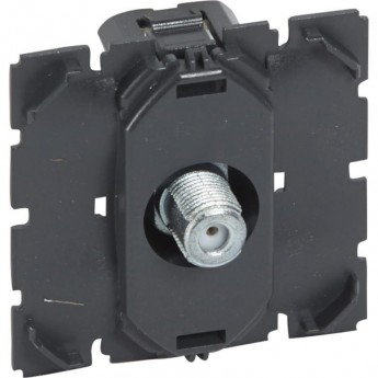 Розетка TV LEGRAND CELIANE 1.5дБ простая тип "F" резьба Розетка TV LEGRAND CELIANE 1.5дБ простая тип "F" резьба