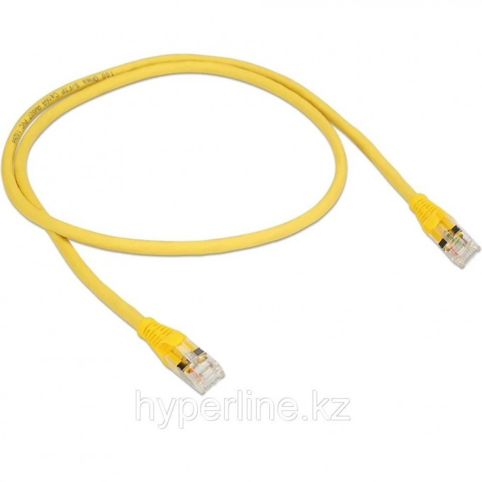 Шнур коммутационный LEGRAND RJ 45, категория 6a, U/UTP, PVC, неэкранированный, 3 м, желтый 51884