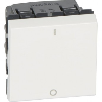 Выключатель LEGRAND Mosaic одноклавишный 10А белый Выключатель LEGRAND Mosaic одноклавишный 10А белый