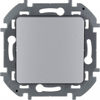 Выключатель одноклавишный LEGRAND INSPIRIA 10 AX 250 В алюминий Выключатель одноклавишный LEGRAND INSPIRIA 10 AX 250 В алюминий