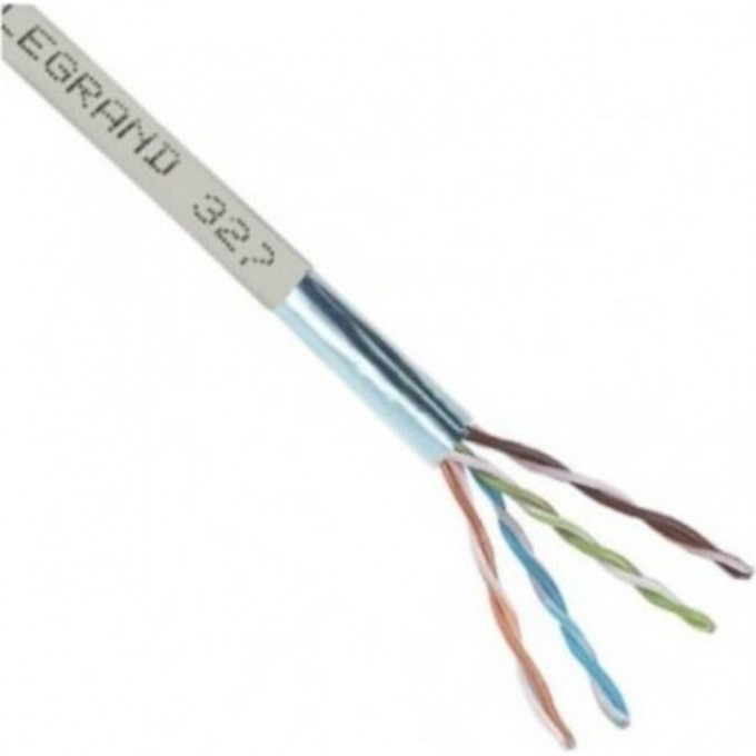 Кабель для локальных сетей LEGRAND категория 5e F/UTP 4 пары LSZH для групповой прокладки 305 м 032865