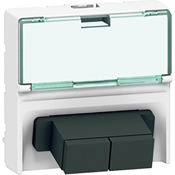 Оптическая розетка LEGRAND Mosaic с дуплексным адаптером SC, белый 78617