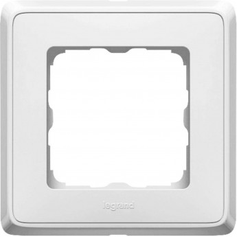 Рамка LEGRAND Cariva 1 пост белый