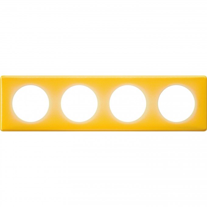 Рамка LEGRAND Celiane 4 поста Песочный муар 066674