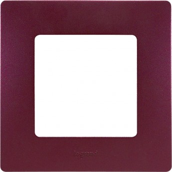 Рамка LEGRAND Etika 1 пост сливовый