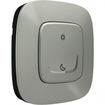 Умный беспроводной сценарный выключатель "День/Ночь" LEGRAND Valena Allure with NETATMO, алюминий Умный беспроводной сценарный выключатель "День/Ночь" LEGRAND Valena Allure with NETATMO, алюминий