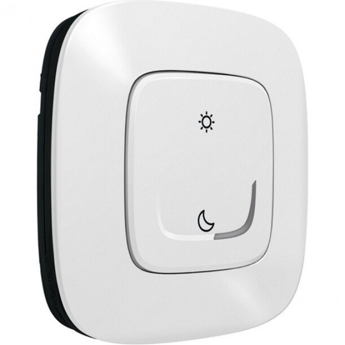 Умный беспроводной сценарный выключатель "День/Ночь" LEGRAND Valena Allure with NETATMO, белый 752589
