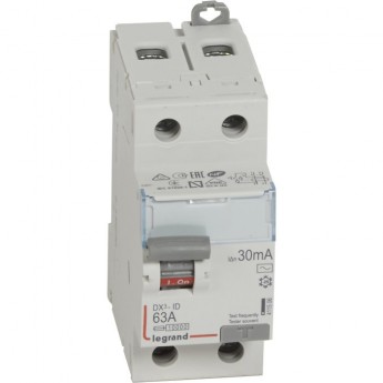 Выключатель дифференциального тока LEGRAND DX3 2П 25А 30мА-AC
